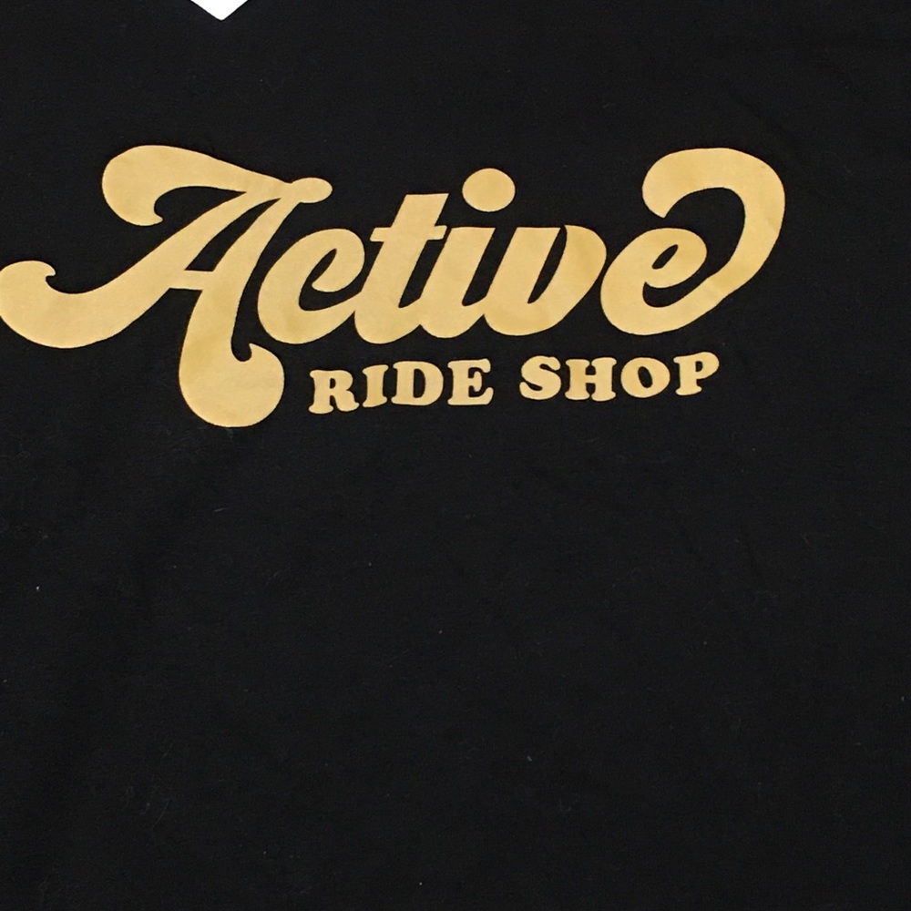 Active Ride Shop Black Tee Size S - Picture 2 of 5
